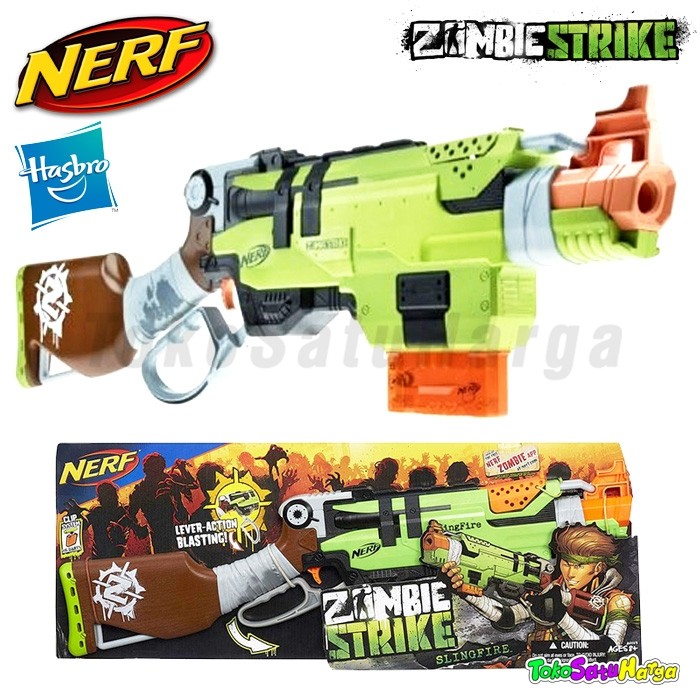 nerf zombie strike lever action