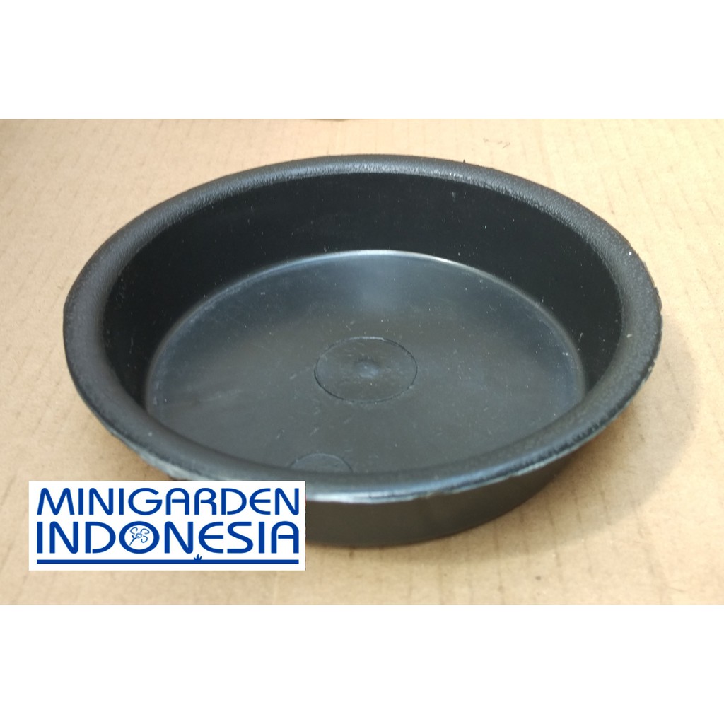 Nampan Pot dia 20x5cm u tatakan pot bunga di bawah uk 27 cm tempat net pot netpot hidroponik