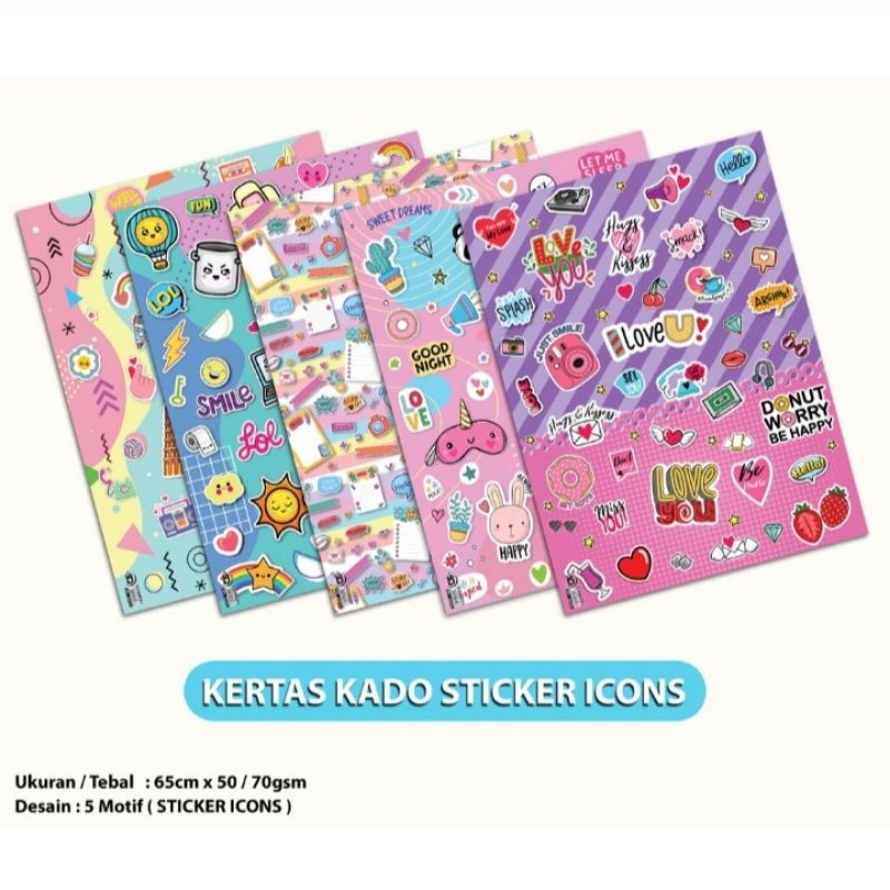 Kertas Kado Tambahan Packing untuk Hadiah