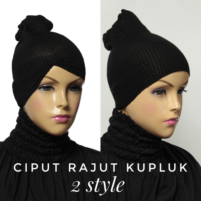 Ciput Rajut Kupluk 2 style