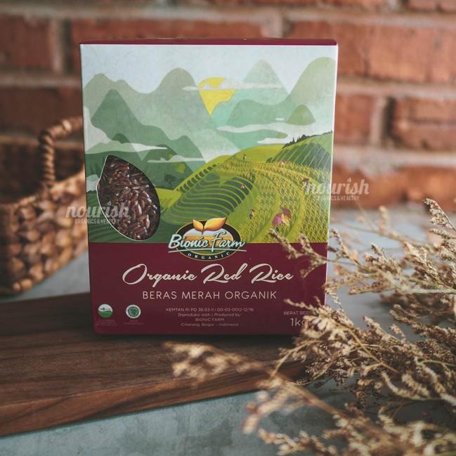 

۞ Bionic Farm, Organic Red Rice 1kg (Beras Merah Organik) ←