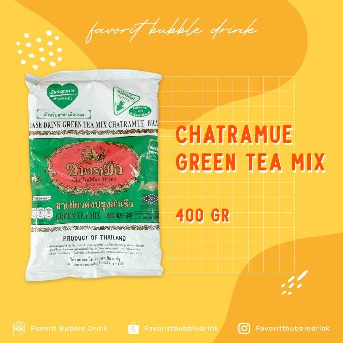 

(BISA COD) CHATRAMUE GREEN TEA 200gr TERUJI Kode 322