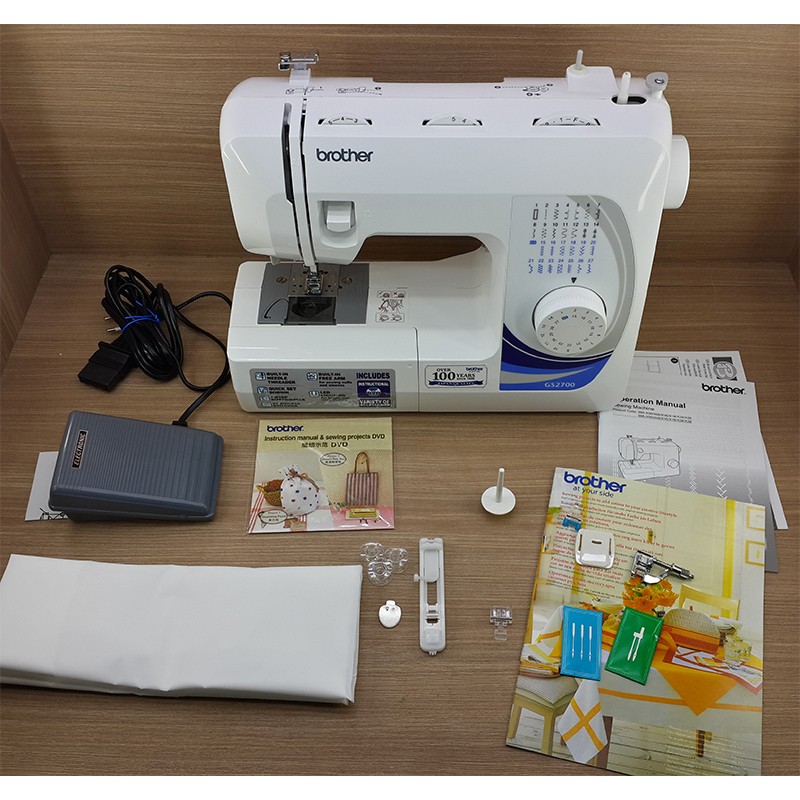 Mesin Jahit BROTHER GS 2700 Portable Multifungsi