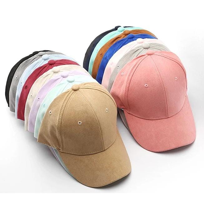 Topi Pria Baseball Polos Wanita Unisex PoloCaps Premium Termurah Warna Komplit