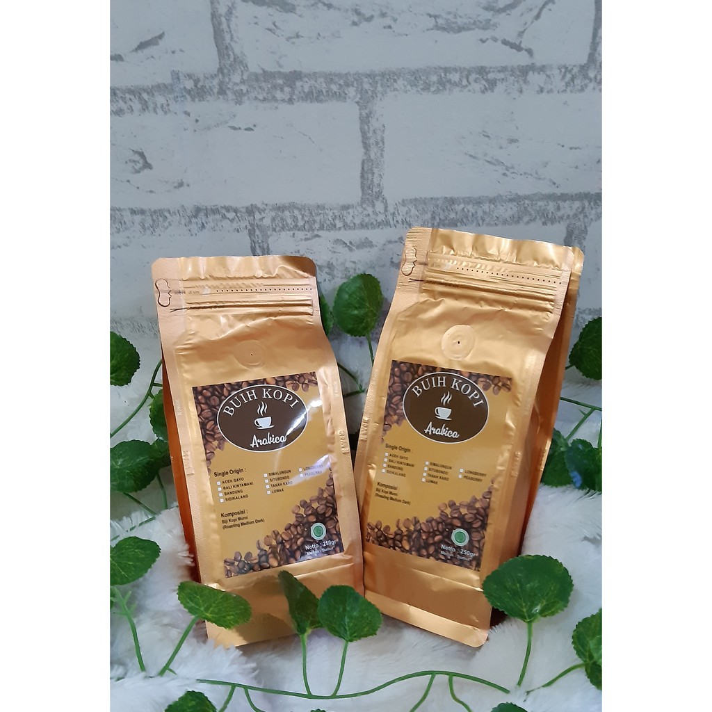 

Bubuk Kopi Jantan 250gr| Arabica Aceh Gayo | Peaberrys | Lanang