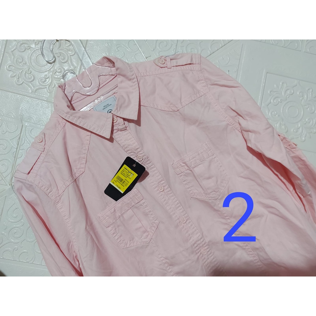 L-NEVADA/Kemeja Wanita LENGAN PANJANG/Polos-4