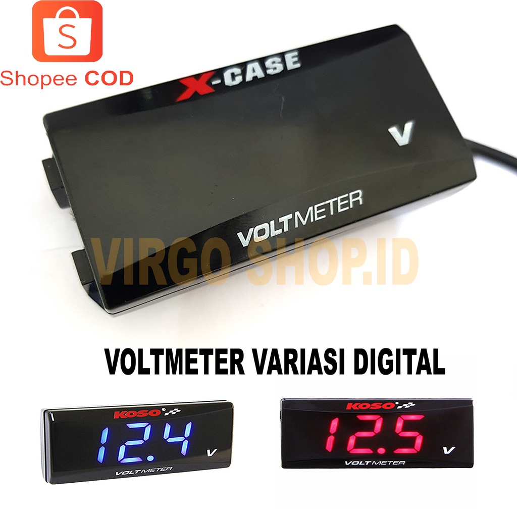 Digital Volt Meter AKI - Pengukur Tegangan Aki - Volt meter Mobil - Volt Meter / Volt Meter / Volt Meter Motor / Volt Meter Digital / Volt Meter Aki / VoltMeter / Volt Meter Mobil / Volt Meter DC