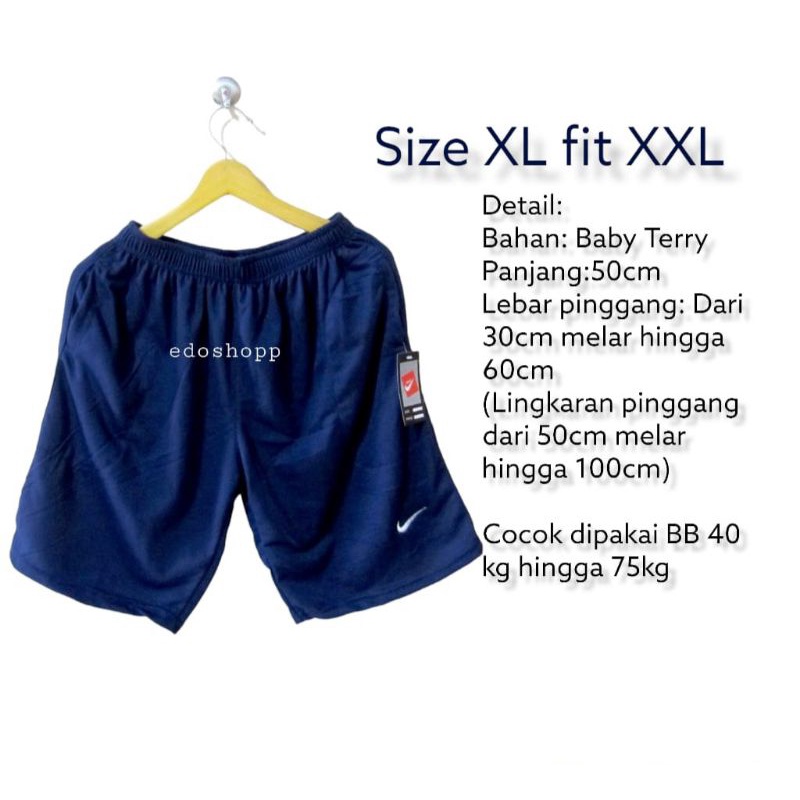 PAKET 3pcs Celana pendek pria dan wanita kolor boxer santai koas bebyterry