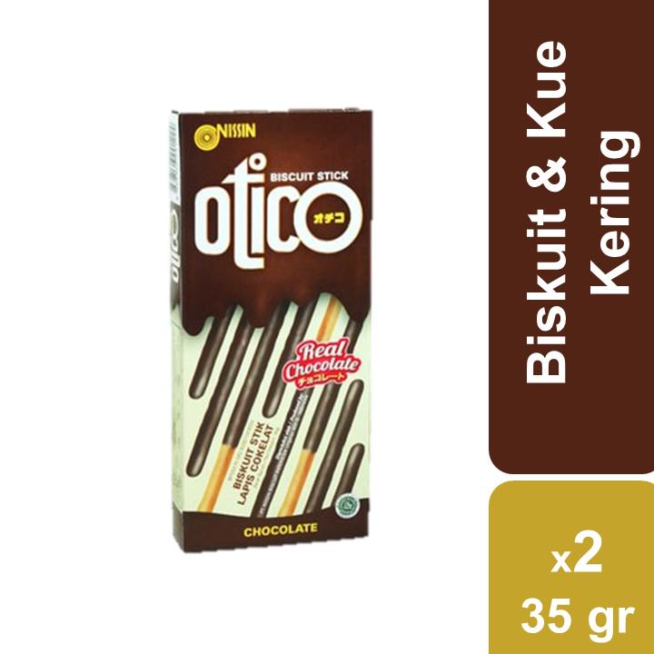 

Nissin Otico Biscuit Stick Cokelat 2 x 35 gr