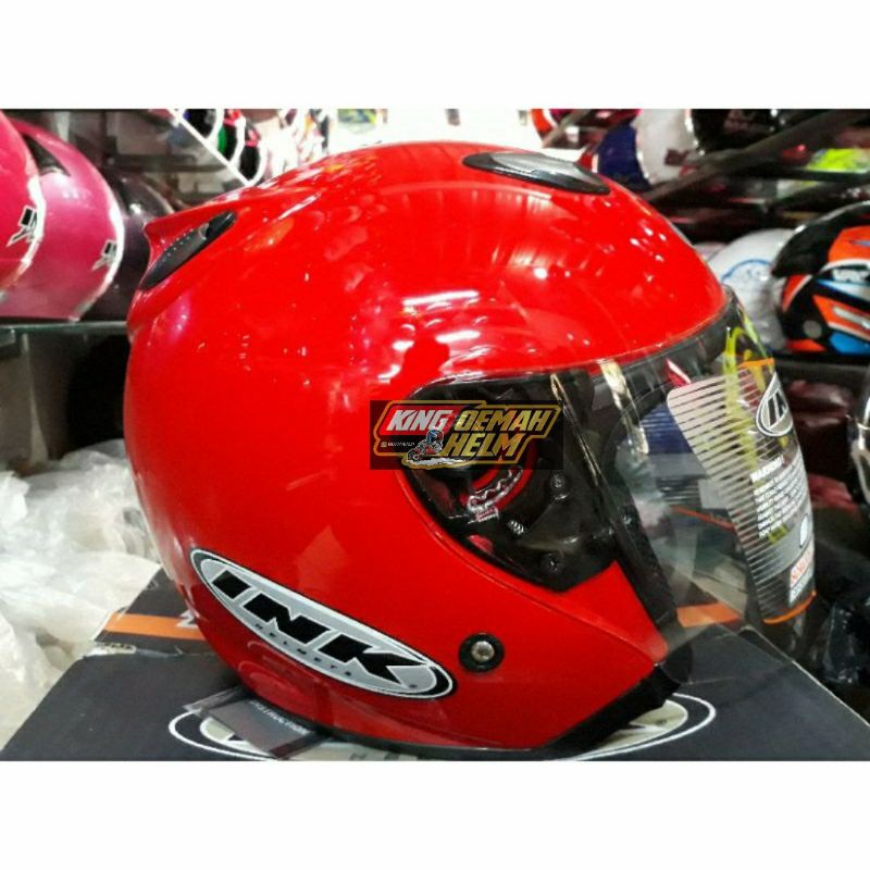 HELM INK CENTRO ORIGINAL FIRE RED HELM INK CENTRO ORI MERAH FERRARI INK CENTRO ASLI GARANSI MURAH