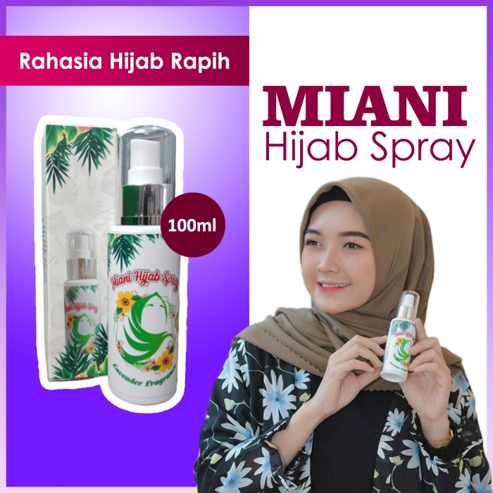 Hijab spray anti letoy semprothijab - hijab spray quick dry