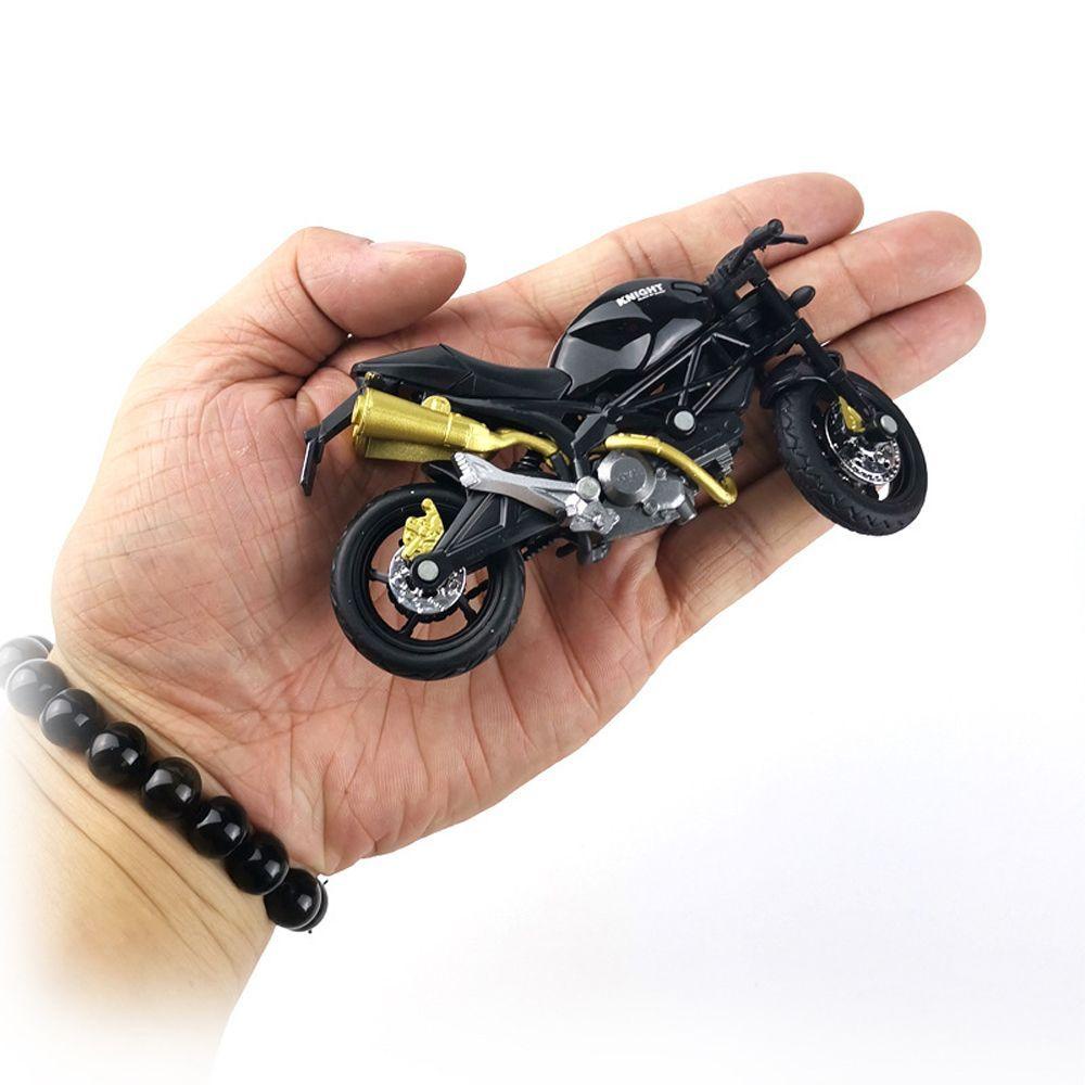 Nickolas1 Motor Model Decor Alloy Koleksi Hadiah Diecast Motor Model Mainan Kendaraan Off-Road1:18 Mainan Kendaraan Simulasi Motor