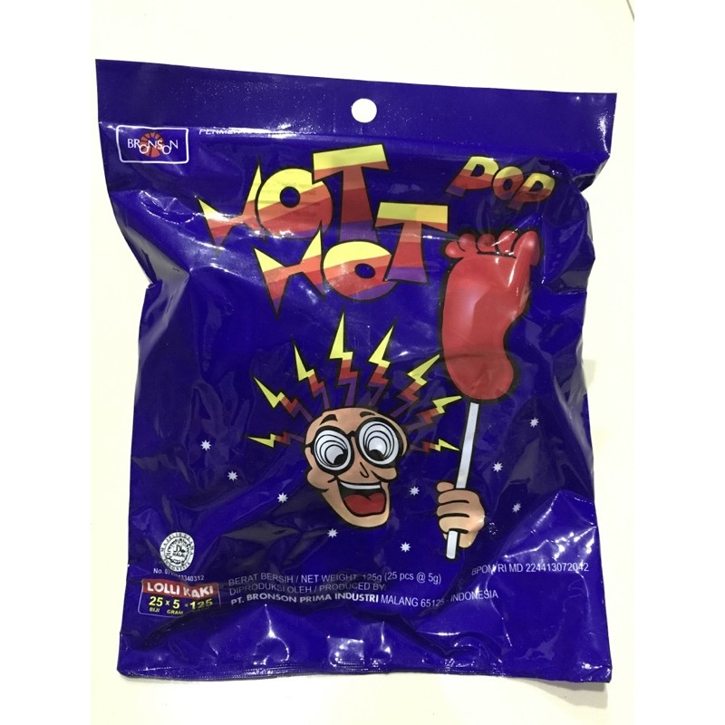 

HOT HOT POP ISI 25 (PERMEN KAKI)