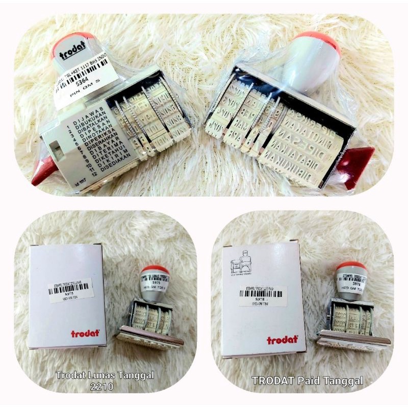 

Stempel Lunas Tanggal/Paid /Tanggal Keterangan1117 TRODAT