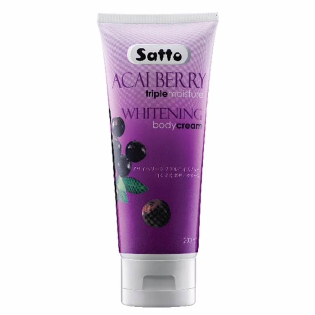 SATTO Handbody Acai Berry 200ml / Perawatan Tubuh / Body Loation