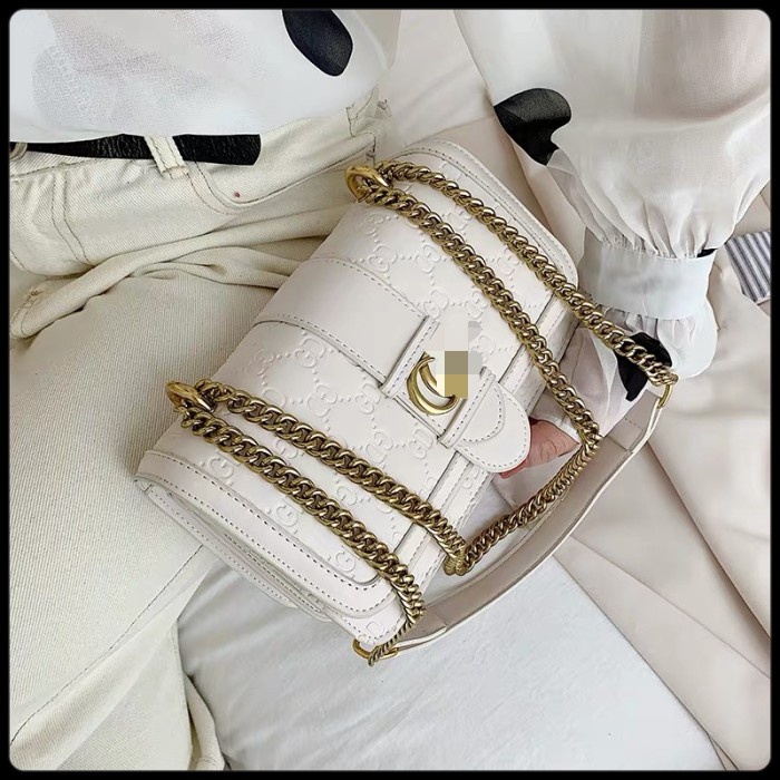 tas slempang import wanita - Putih