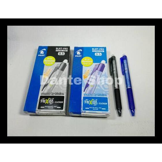 

PALING MURAH PULPEN PILOT FRIXION HITAM DAN BIRU ( 0.5MM ) - HITAM BARANG TERUPDATE