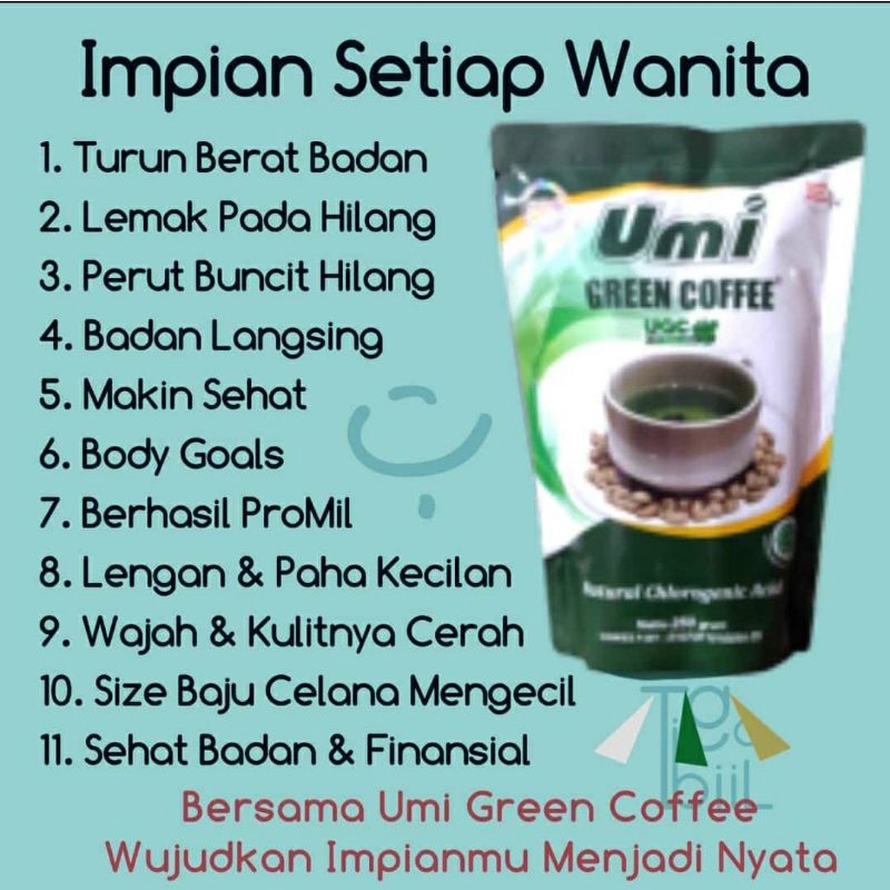 

UMI GREEN COFFEE