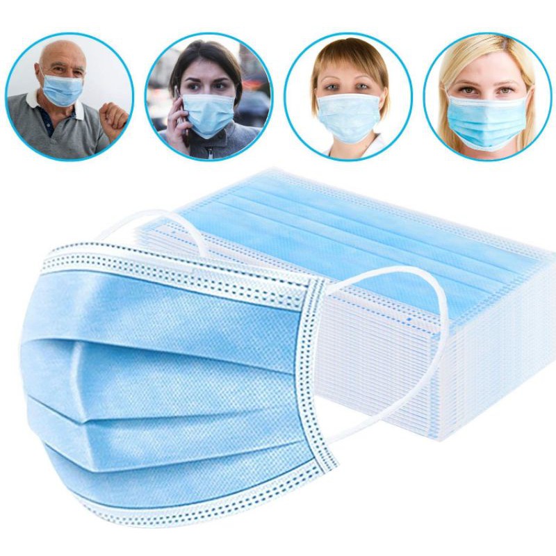 Jual Surgical Mask Earloop 3 Ply (masker Telinga) | Shopee Indonesia