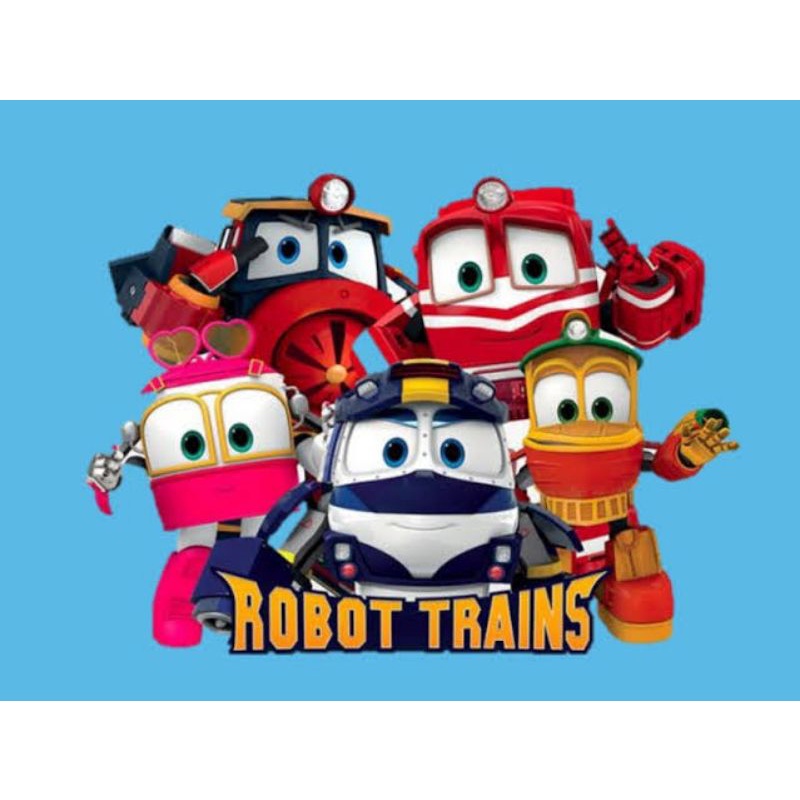 [OBRAL] Robot Trains Alf Selly Kay Duck Transformers Kereta 13cm &amp; 17cm