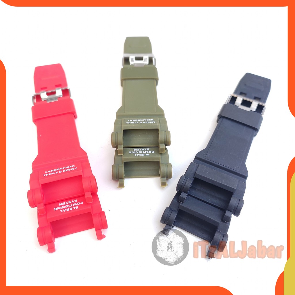 Tali jam tangan Casio GPW 2000 Rubber strap Tali jam Casio GPW2000