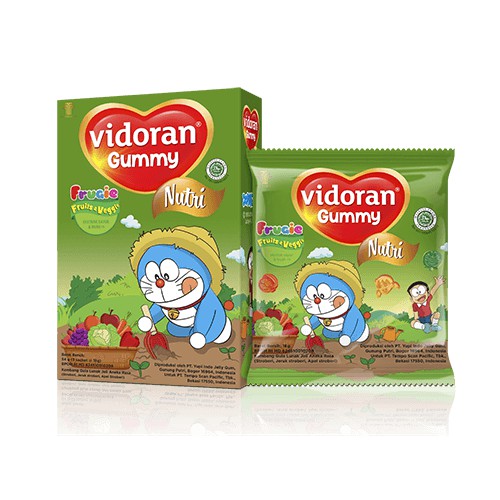 vitamin penambah nafsu makan bayi 13 bulan Vidoran Gummy Untuk Nafsu  Makan  Anak Vitamin  C Anak 1 