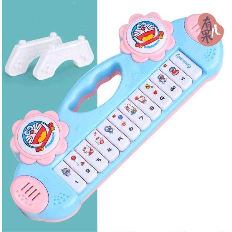 Mainan Anak Keyboard Piano Doraemon Music Piano Anak Mainan Edukasi Mainan Anak