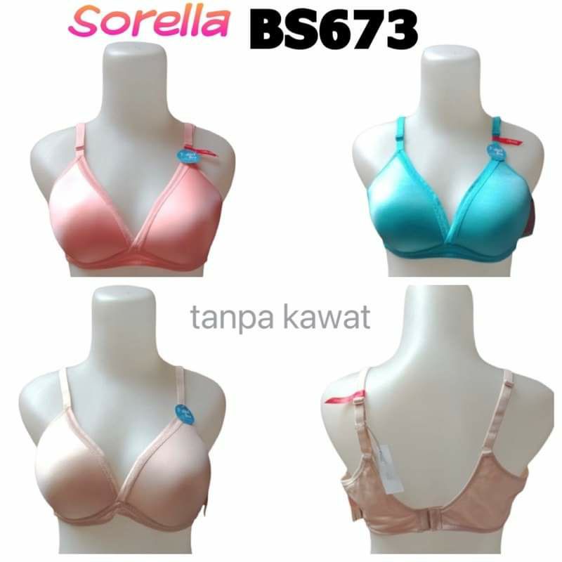SRR - Bra 673 Sorella tanpa kawat 36C 38C 40C
