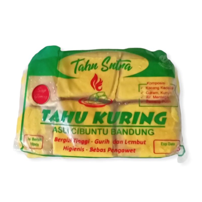 

tahu sutra Bandung isi 10 tahu sutera 500 gram