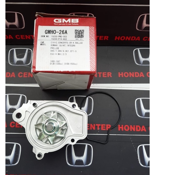 water pump pompa air civic genio civic estilo 1992 1993 1994 1995 civic lx grand civic civic nova nouva 1988 1989 1990 1991