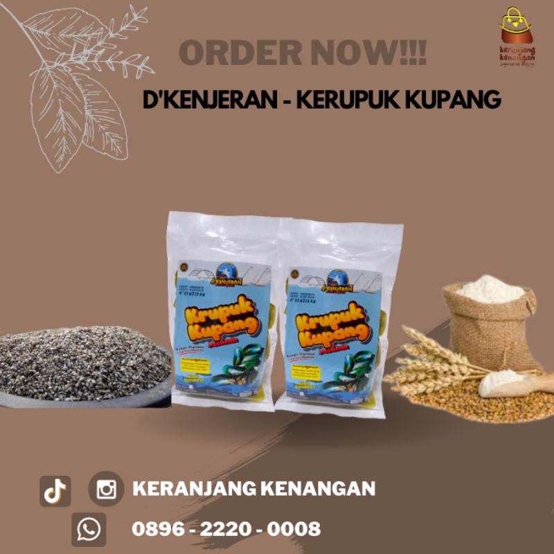 

D'KENJERAN - KRUPUK KUPANG MENTAH