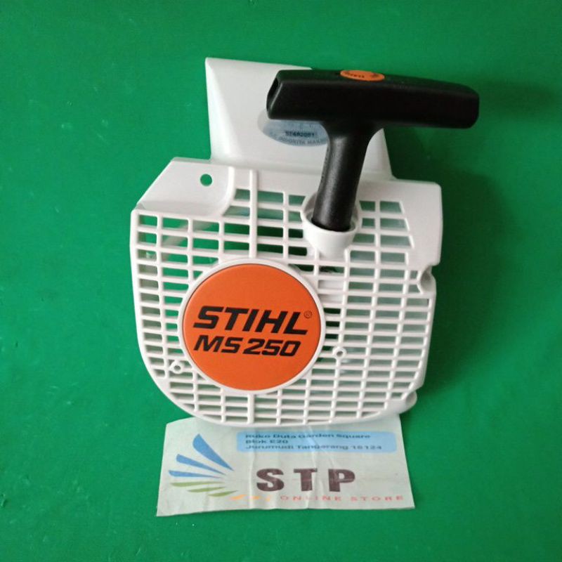 RECOIL STATER CHAINSAW STHIL MS 250 ASLI STHIL (Fan Housing Stater MS250 Sthil)