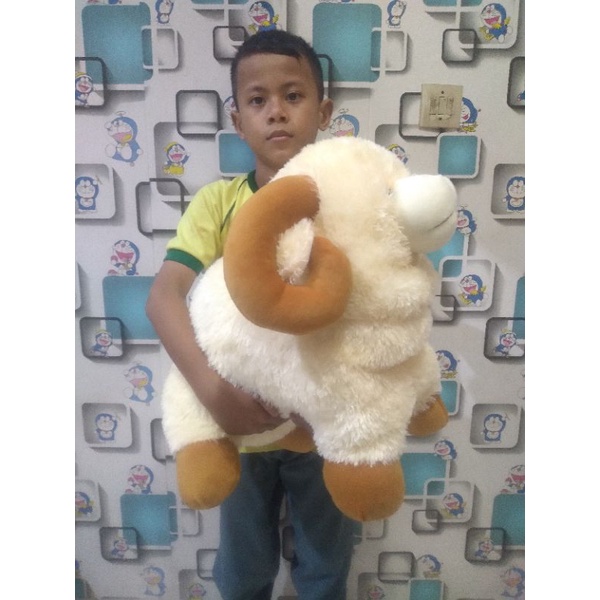 Boneka Domba M / L / XL 55Cm Souvenir Aqiqah Boneka Binatang Kambing