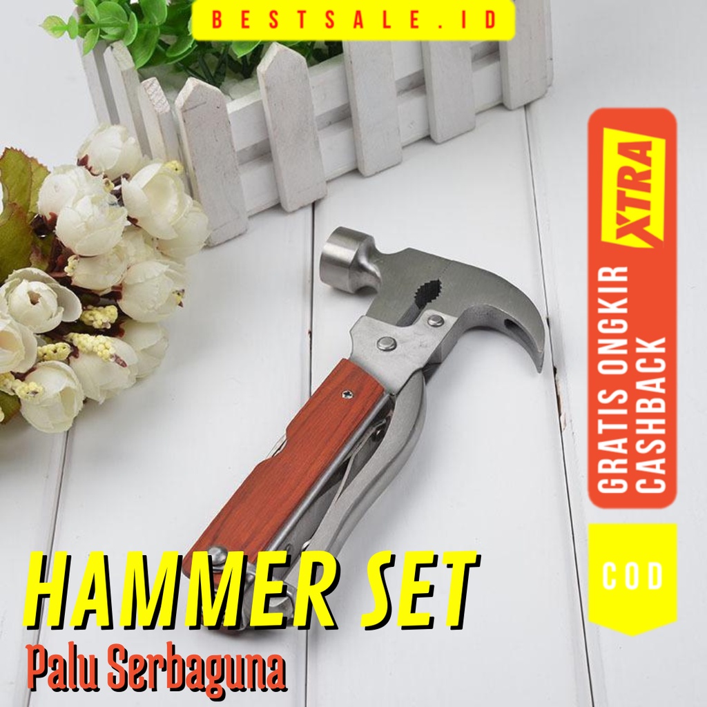 Palu Multifungsi - Palu Serbaguna - Multi-Function Claw Hammer