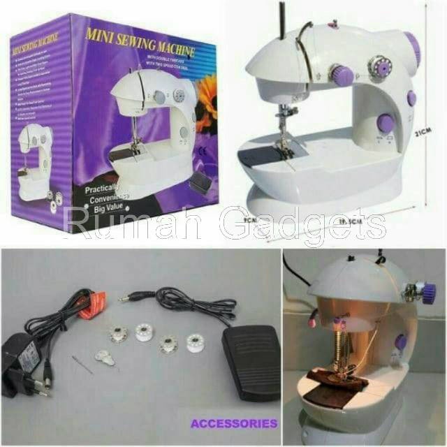 Mesin Jahit Mini Portable | Mini Sewing Machine FHSM 202