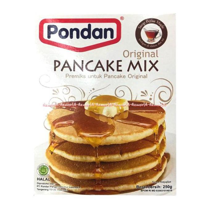 

Pondan Original Pancake Mix Tepung Kue Instant Membuat Penkek Grosir