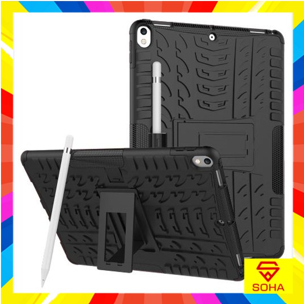 Case Ipad Pro 10.5 Inch 2019 - Rugged Armor Stand / Hybrid / Dazzle Cover