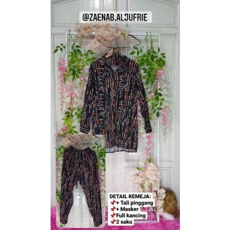 Setcel Premium / Set Wanita Brand Sultan