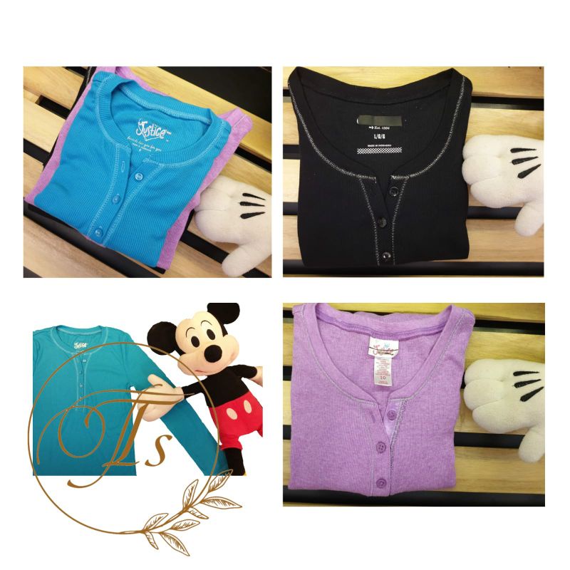 JUSTICE-Baju Anak Lengan Panjang. Sisa Ekspor