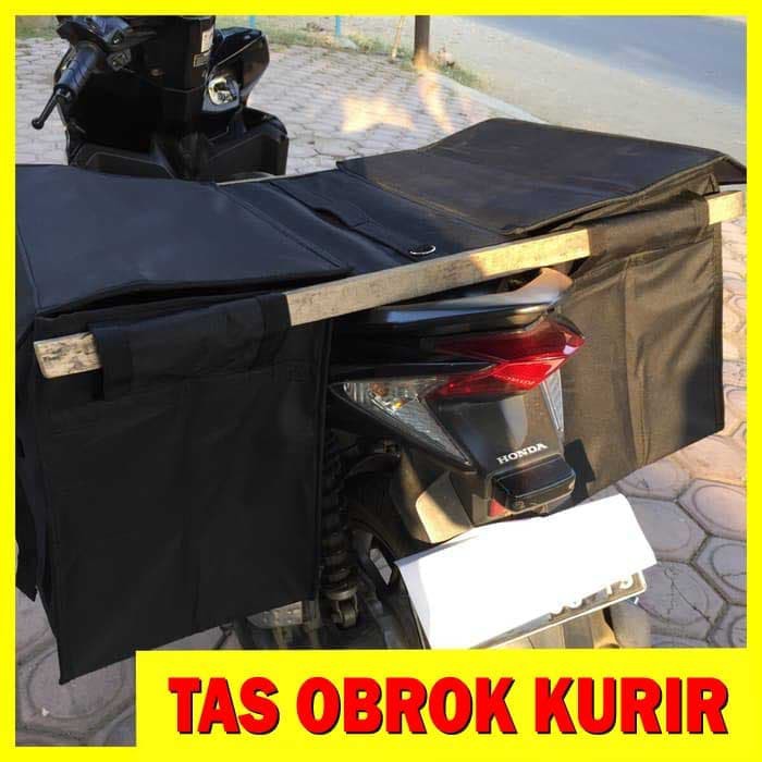 Tas Motor Delivery - Tas Pos Obrok - Tas Kurir Sedang Kain ABRI