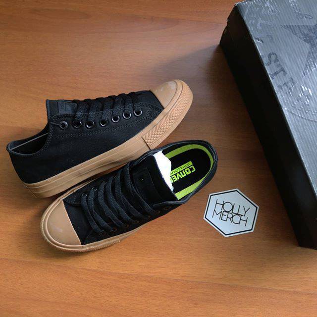 CONVERSE CT II LOW BLACK GUM