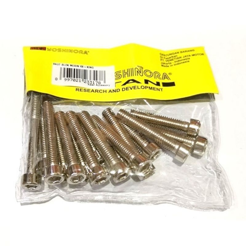 baut blok block mesin satu set RX KING / RX SPESIAL RXK RXS