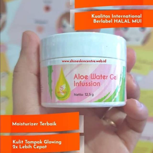 Aloe water infusion gell shineskin