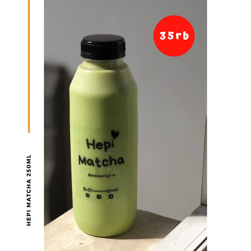 

Hepi Matcha 250ml