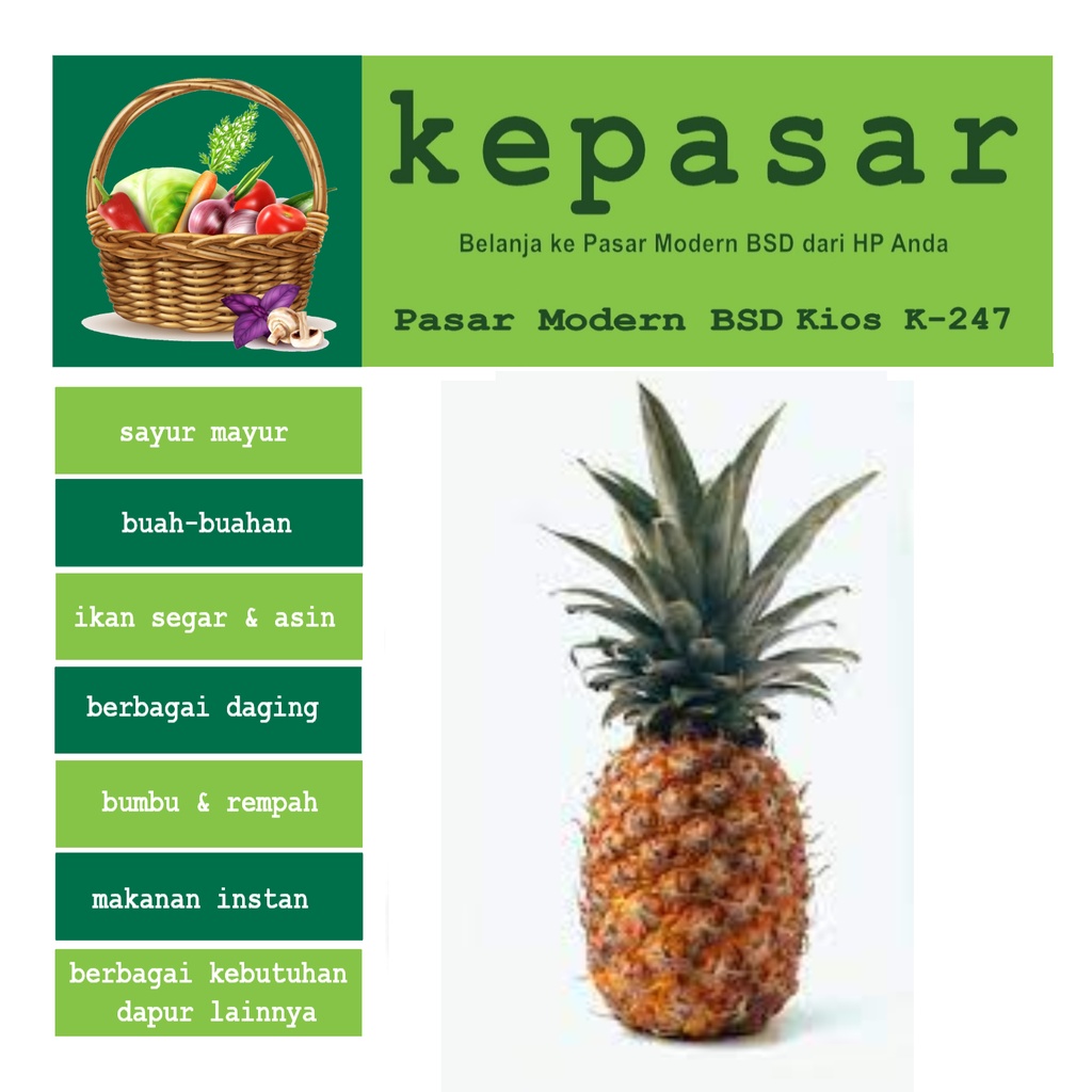 

Nanas Palembang 1 buah