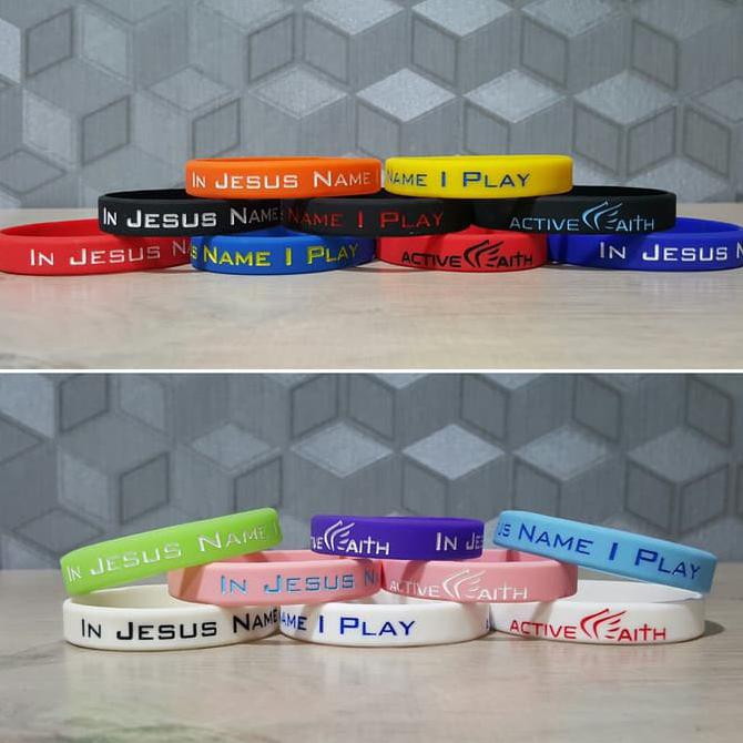 Gelang Active Faith IJNIP (In Jesus Name I Play) HEMAT
