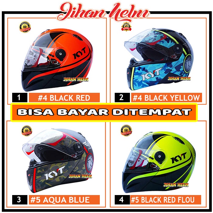 Jual HELM / HELM KYT / HELM FULL FACE KYT X ROCKET TERMURAH Shopee