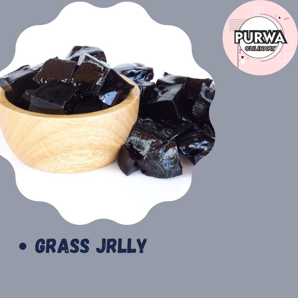 

Topping Grass Jelly