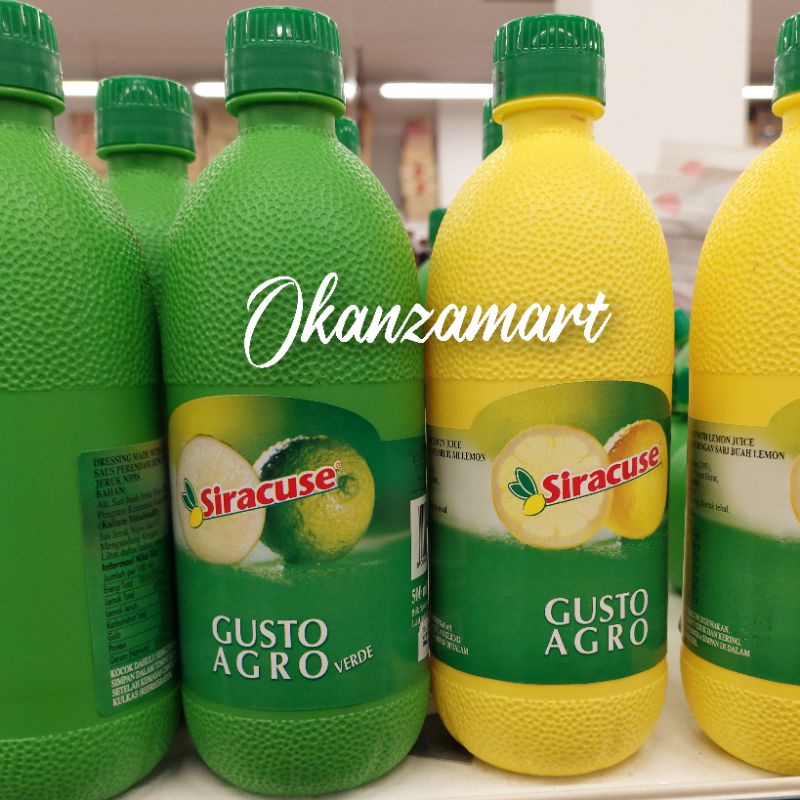 

Siracuse Gusto Agro Lemon|Lime 500ml