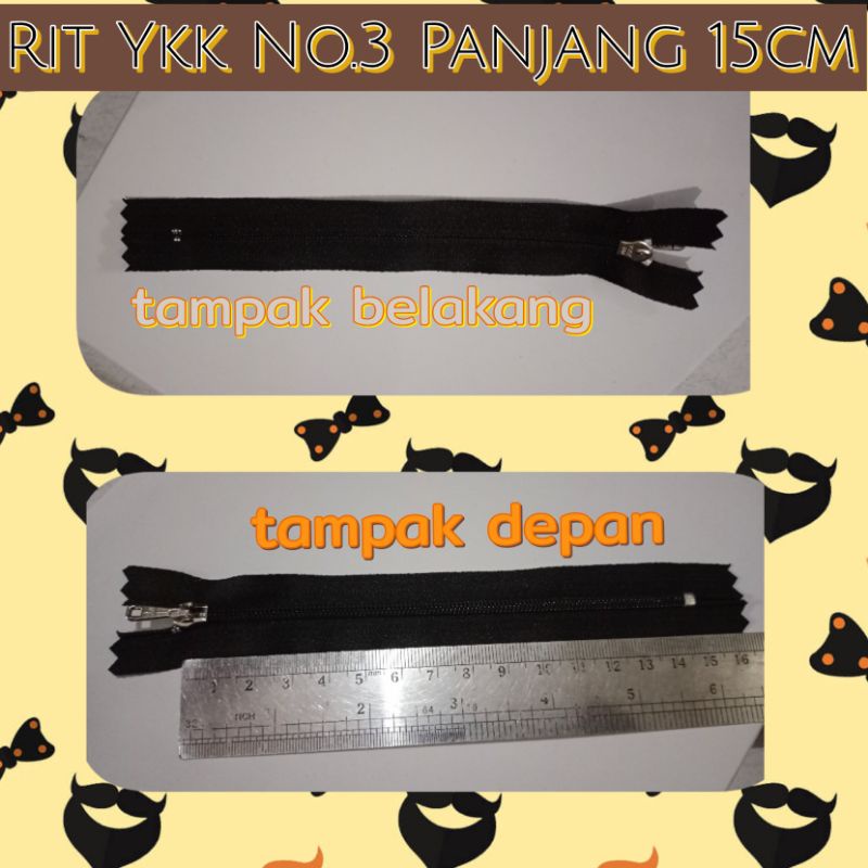 Resleting Ykk 15cm no.3